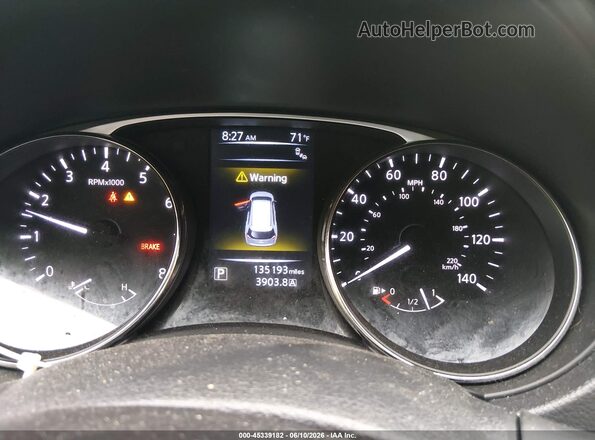 KNMAT2MV6GP689573 2016 NISSAN ROGUE Черный Вид задних сидений
