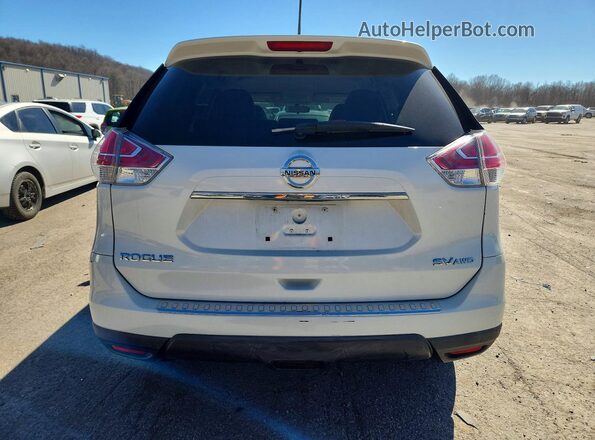 KNMAT2MV6GP704069 2016 NISSAN ROGUE White 