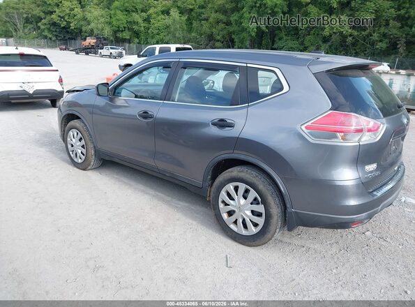 KNMAT2MV6GP712589 2016 NISSAN ROGUE Gray Tył lewy