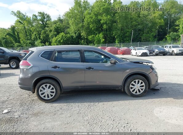 KNMAT2MV6GP712589 2016 NISSAN ROGUE Gray Widok wnętrza z tyłu