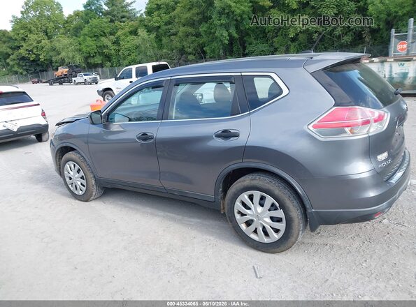KNMAT2MV6GP712589 2016 NISSAN ROGUE Gray Widok wnętrza 360 stopni