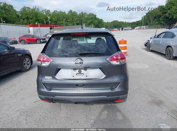 KNMAT2MV6GP712589 2016 NISSAN ROGUE Gray 