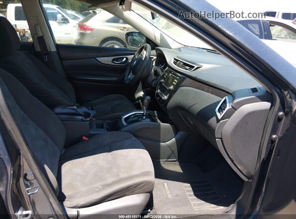 KNMAT2MV6GP732096 2016 NISSAN ROGUE Blue Вид салону спереду