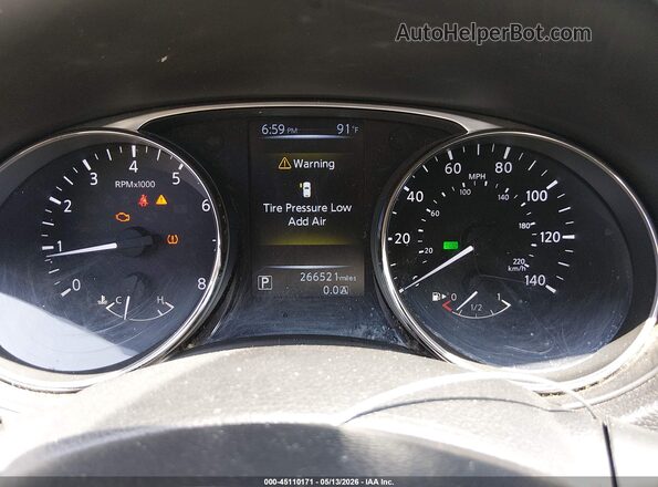 KNMAT2MV6GP732096 2016 NISSAN ROGUE Blue Вид задніх сидінь