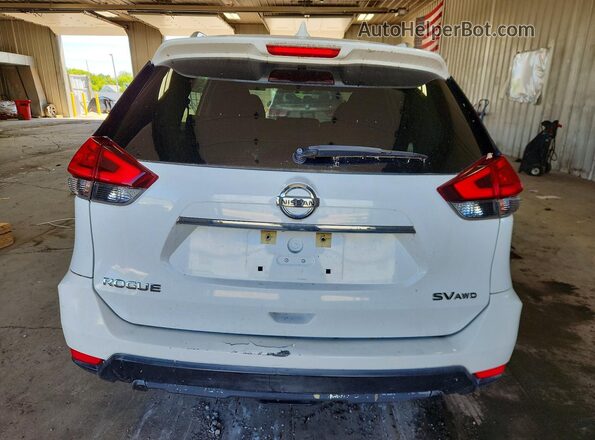 KNMAT2MV6HP506352 2017 NISSAN ROGUE White უკანა ხედი
