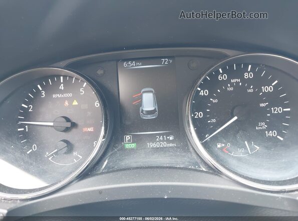 KNMAT2MV6HP541506 2017 NISSAN ROGUE Gray უკანა სავარძლების ხედი
