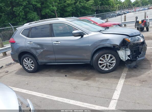 KNMAT2MV6HP541506 2017 NISSAN ROGUE Gray უკანა სალონის ხედი