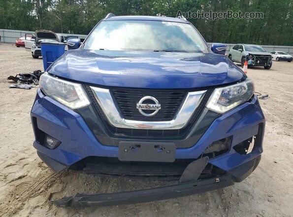 KNMAT2MV6HP552568 2017 NISSAN ROGUE Blue Вид спереду
