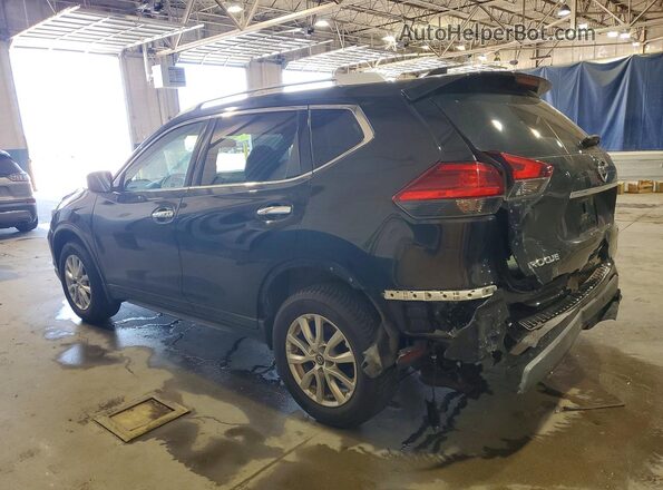 KNMAT2MV6HP588857 2017 NISSAN ROGUE Черный Задняя левая четверть