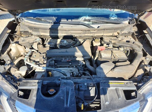 KNMAT2MV6HP593900 2017 NISSAN ROGUE Black Սալոնի հետևի տեսք