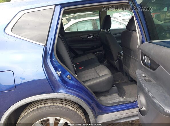 KNMAT2MV6HP617774 2017 NISSAN ROGUE Blue VIN sticker view