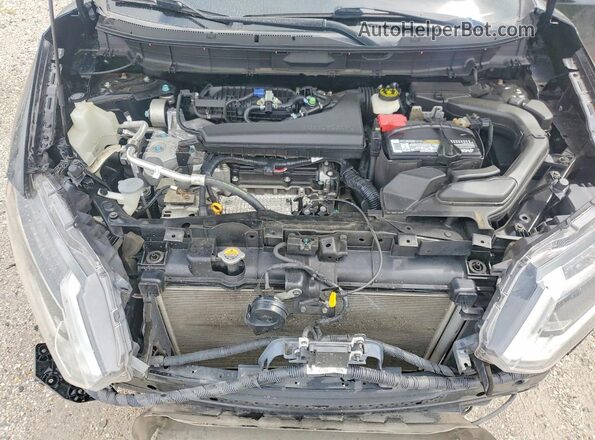 KNMAT2MV6JP506633 2018 NISSAN ROGUE Black Engine compartment view