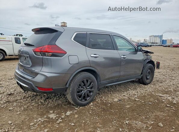 KNMAT2MV6JP525313 2018 NISSAN ROGUE Серый Задняя правая четверть