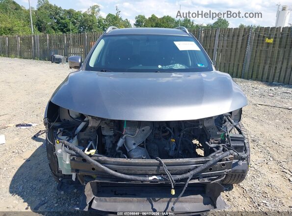KNMAT2MV6JP536845 2018 NISSAN ROGUE Gray უკანა სალონის ხედი