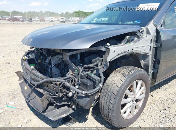 KNMAT2MV6JP536845 2018 NISSAN ROGUE Gray წინა ხედი