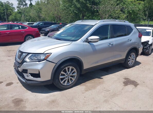 KNMAT2MV6JP540104 2018 NISSAN ROGUE Gray Vista tres cuartos delantera izquierda