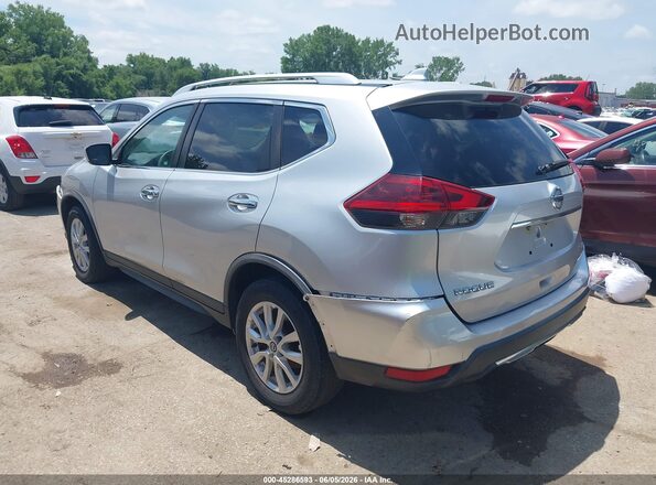 KNMAT2MV6JP540104 2018 NISSAN ROGUE Gray Trasero izquierdo