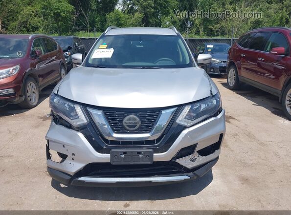 KNMAT2MV6JP540104 2018 NISSAN ROGUE Gray Vista del cuadro de instrumentos