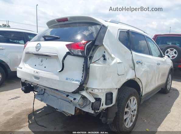 KNMAT2MV6JP556156 2018 NISSAN ROGUE Белый Задняя правая четверть