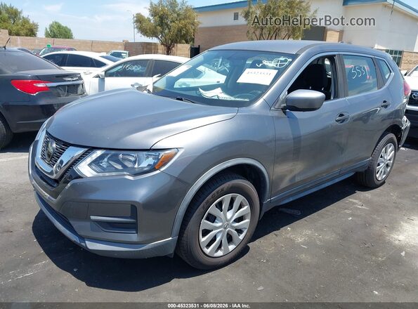 KNMAT2MV6JP560983 2018 NISSAN ROGUE Black Front left