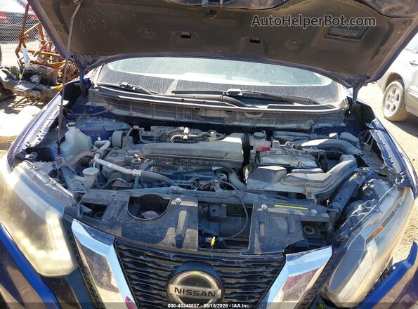 KNMAT2MV6JP566900 2018 NISSAN ROGUE Blue Vista trasera