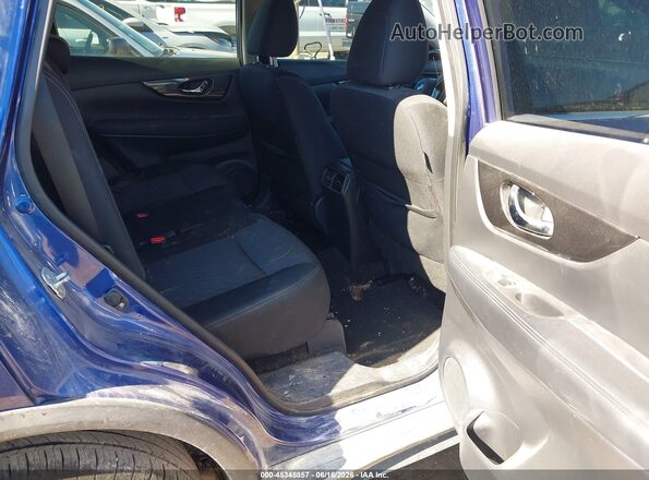 KNMAT2MV6JP566900 2018 NISSAN ROGUE Blue Vista de la etiqueta del VIN