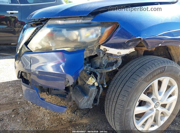 KNMAT2MV6JP566900 2018 NISSAN ROGUE Blue Vista frontal