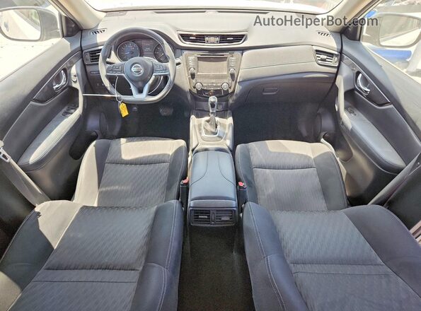 KNMAT2MV6KP511705 2019 NISSAN ROGUE White Vista del salpicadero
