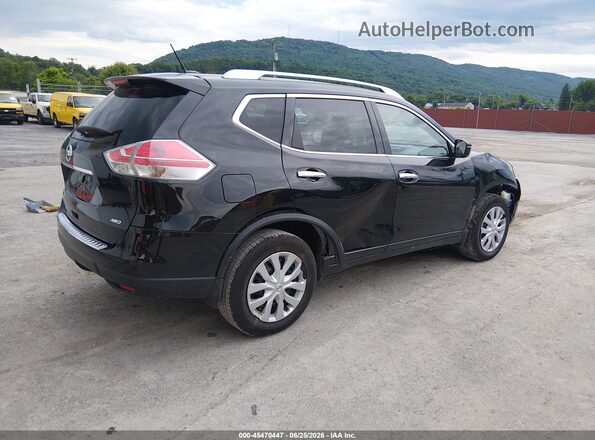 KNMAT2MV7GP595203 2016 NISSAN ROGUE Black Trasero derecho