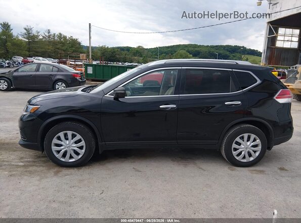 KNMAT2MV7GP595203 2016 NISSAN ROGUE Black Vista interior de 360 grados