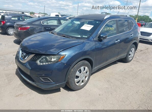 KNMAT2MV7GP632637 2016 NISSAN ROGUE Blue 