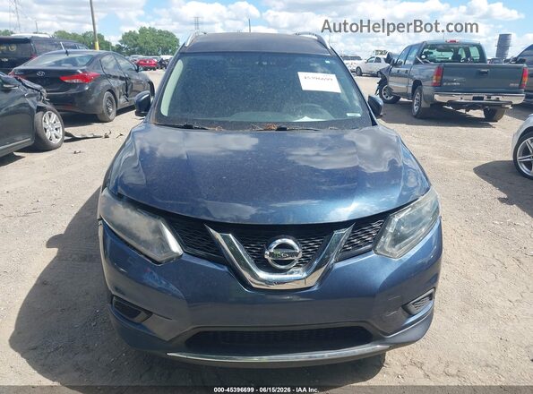 KNMAT2MV7GP632637 2016 NISSAN ROGUE Blue 