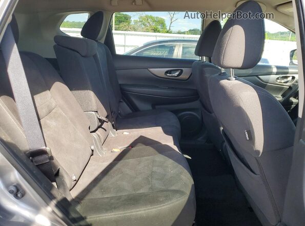 KNMAT2MV7GP634646 2016 NISSAN ROGUE Gray უკანა სალონის ხედი