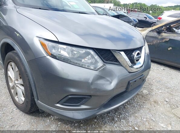 KNMAT2MV7GP648305 2016 NISSAN ROGUE Gray 