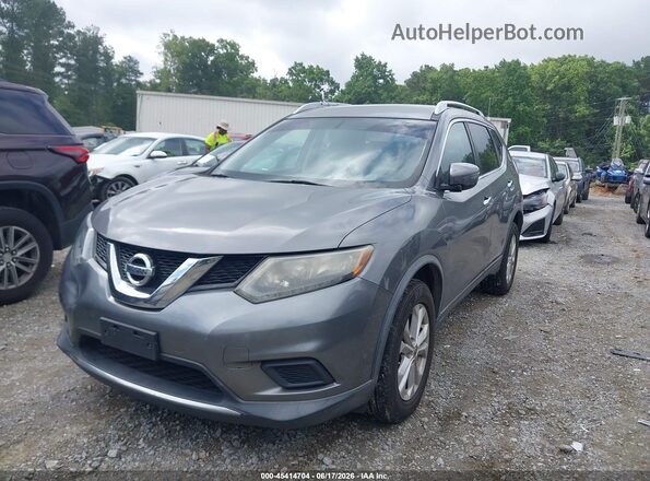 KNMAT2MV7GP648305 2016 NISSAN ROGUE Gray 