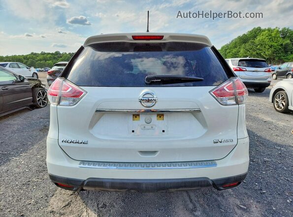 KNMAT2MV7GP656310 2016 NISSAN ROGUE White 