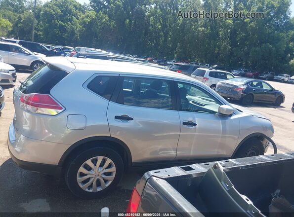 KNMAT2MV7GP662527 2016 NISSAN ROGUE Серебряный Вид задней части салона