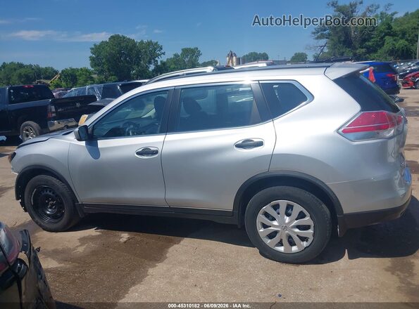 KNMAT2MV7GP662527 2016 NISSAN ROGUE Серебряный Панорамный вид салона 360°