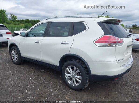KNMAT2MV7GP670627 2016 NISSAN ROGUE White Հետևի ձախ