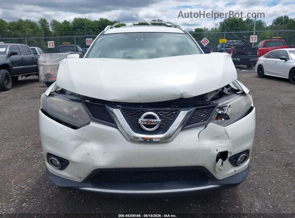 KNMAT2MV7GP670627 2016 NISSAN ROGUE White Սարքավորումների վահանակի տեսք