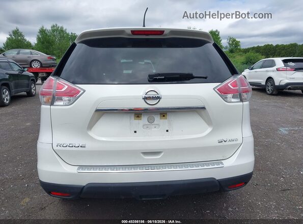 KNMAT2MV7GP670627 2016 NISSAN ROGUE White 