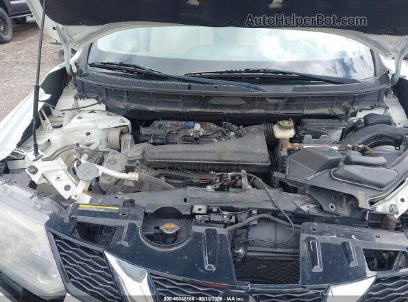 KNMAT2MV7GP670627 2016 NISSAN ROGUE White Հետևի տեսք
