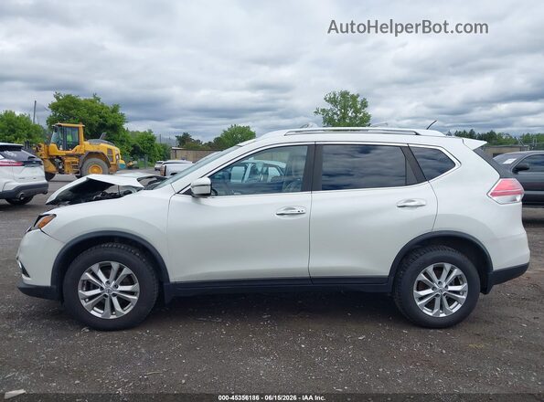 KNMAT2MV7GP670627 2016 NISSAN ROGUE White Սալոնի 360 աստիճան տեսք
