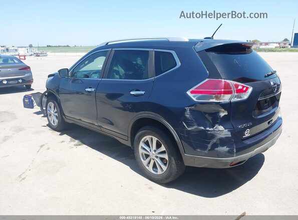 KNMAT2MV7GP673527 2016 NISSAN ROGUE Blue Tył lewy