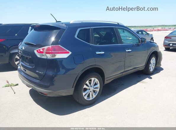 KNMAT2MV7GP673527 2016 NISSAN ROGUE Blue Tył prawy