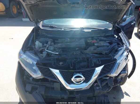 KNMAT2MV7GP673527 2016 NISSAN ROGUE Blue Widok z tyłu