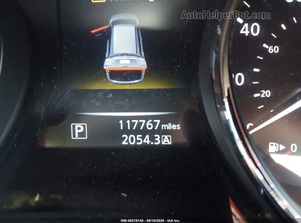 KNMAT2MV7GP673527 2016 NISSAN ROGUE Blue Widok tylnych siedzeń