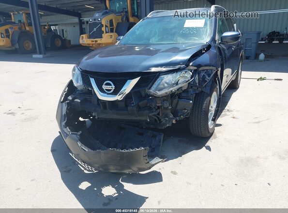 KNMAT2MV7GP673527 2016 NISSAN ROGUE Blue Widok z przodu