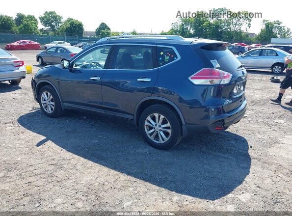 KNMAT2MV7GP704811 2016 NISSAN ROGUE Blue Tył lewy