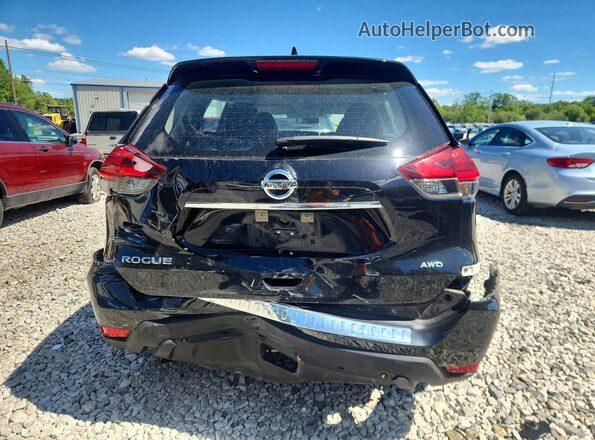 KNMAT2MV7HP517182 2017 NISSAN ROGUE Black უკანა ხედი